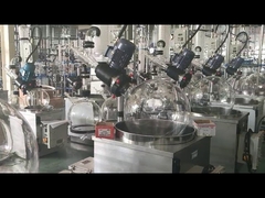 Reactor de vidrio químico para instrumentos de laboratorio para la extracción de aceite esencial