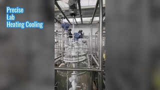 Reactor de vidrio para laboratorio químico y farmacéutico