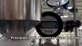 Reactor de vidrio con camisa de 150L y 200L para síntesis química