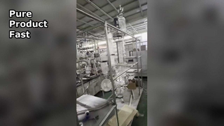 Unidad de destilación de película limpia a la venta